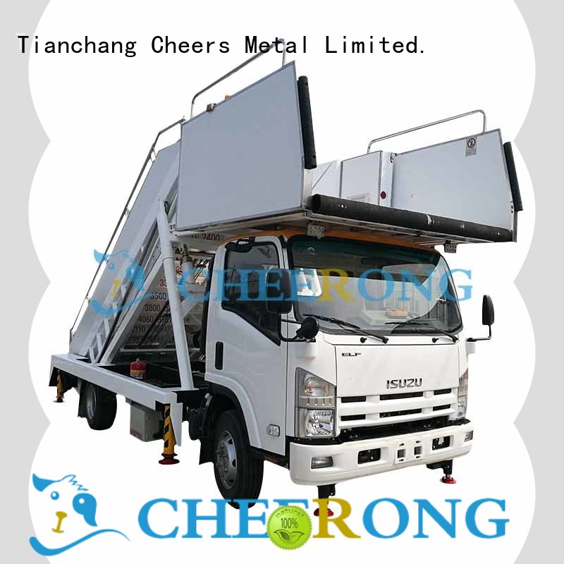 Cheerong aircraft stairs producer for flying field