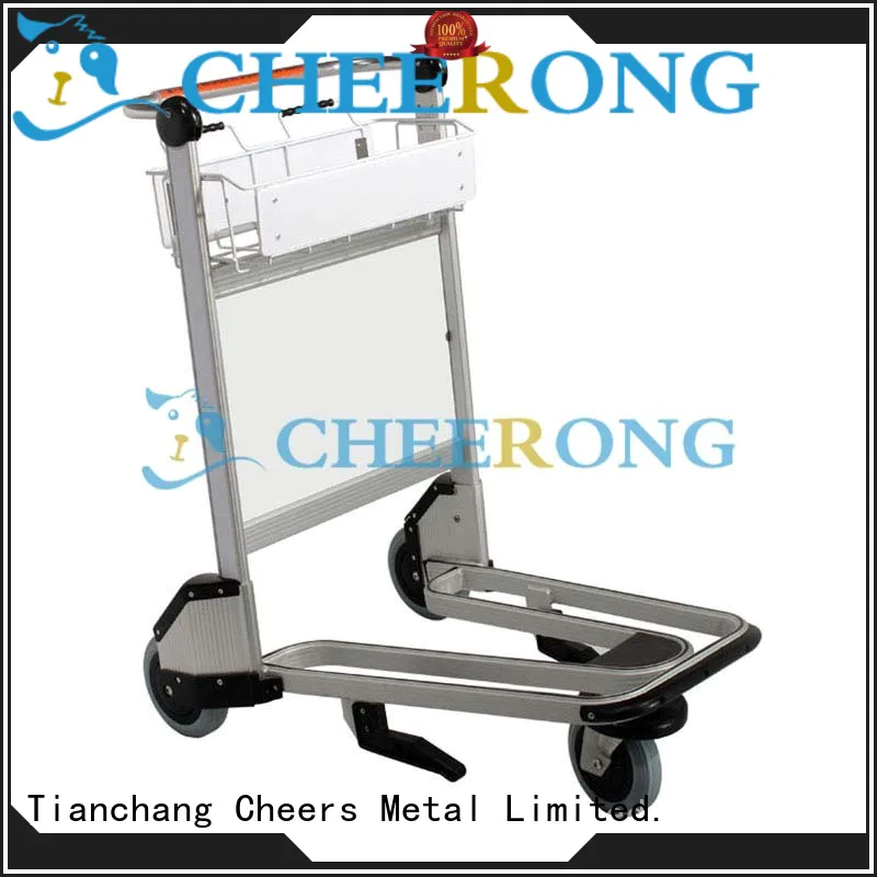 Cheerong airport luggage trolley exporter for flying field