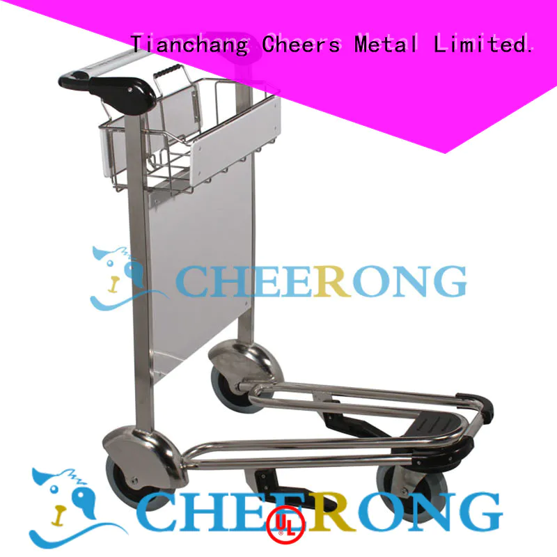 high-end quality luggage cart airport producer for airdrome