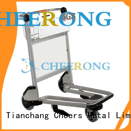 2019 New airport luggage trolley manufacturers