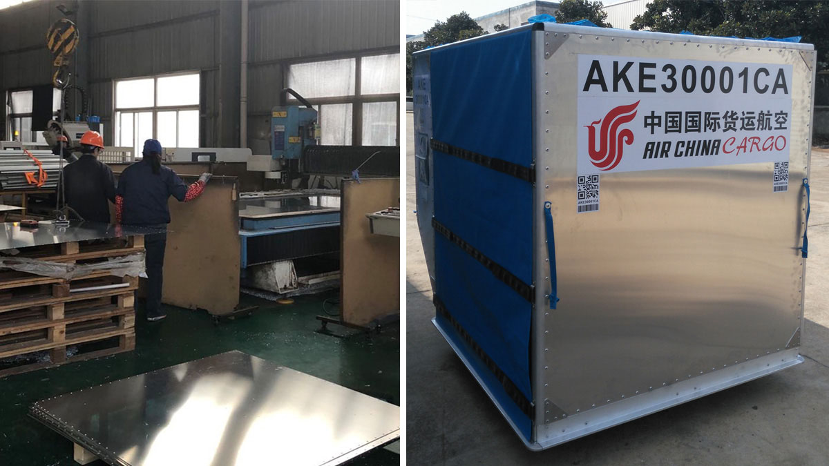 Cheerong LD3 container from China for airdrome-6