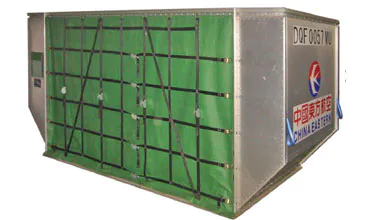 Aviation aircraft Storage DQF LD8 Cargo Metal Container with Soft door