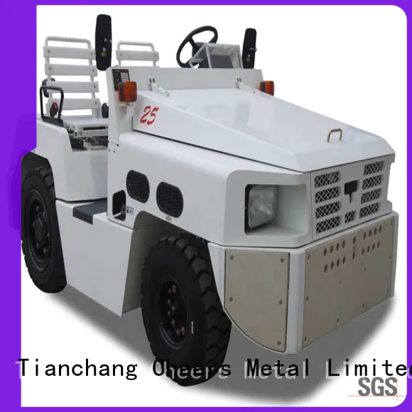 Cheerong reasonable price aircraft tow tractor export worldwide for flying field